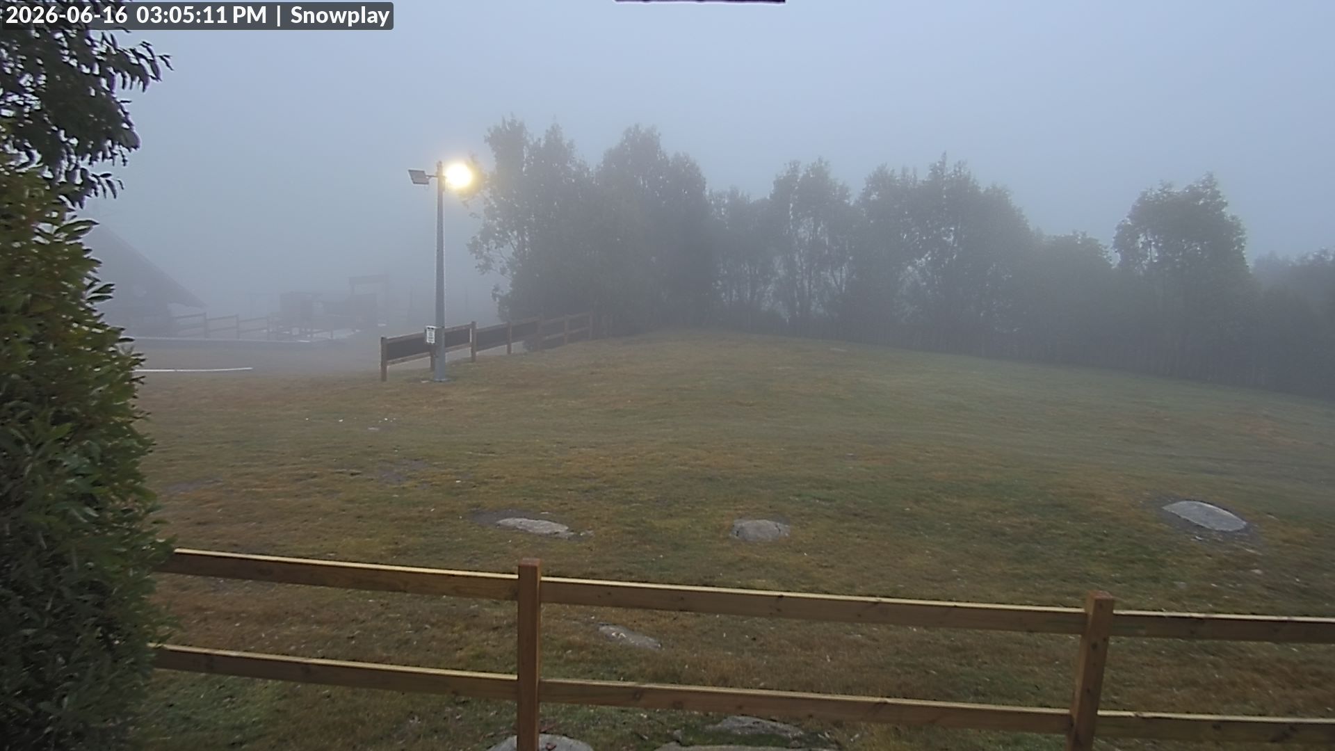 Lake Mountain Snow Play Area snow cam captured at 16 June 2026, 5:07 am