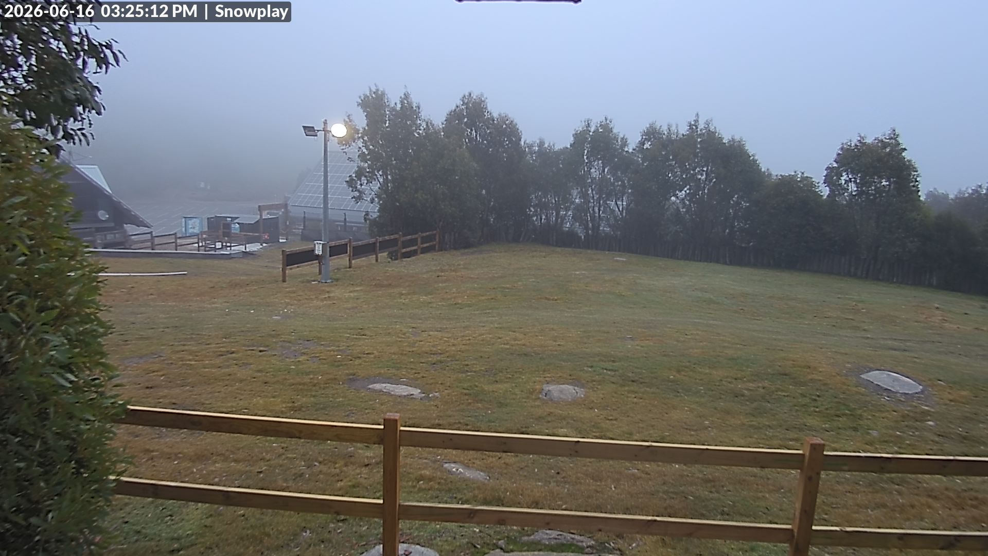 Lake Mountain Snow Play Area snow cam captured at 16 June 2026, 5:25 am
