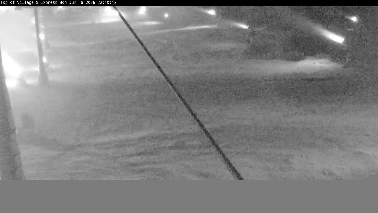 Perisher Village Eight snow cam captured at 8 June 2026, 12:40 pm