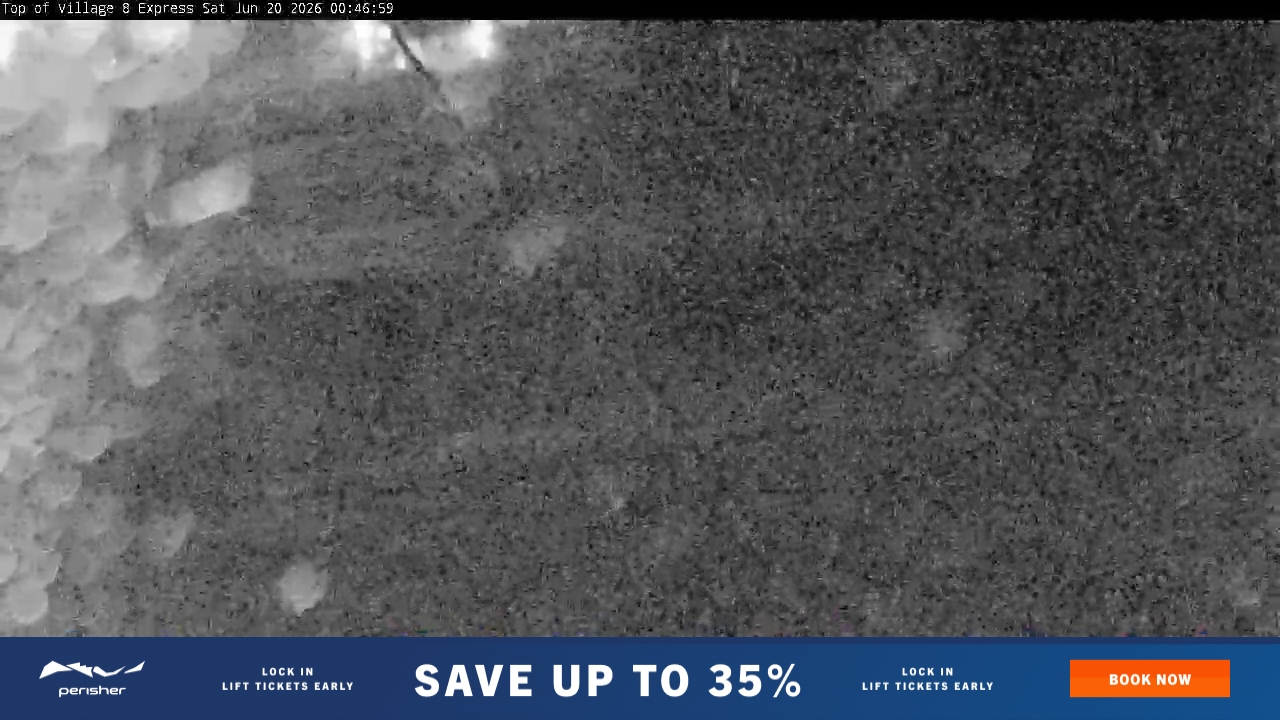 Perisher Village Eight snow cam captured at 19 June 2026, 2:47 pm