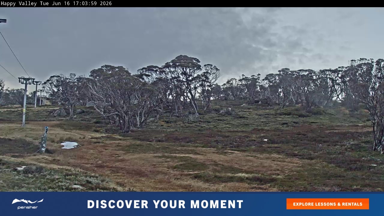 Perisher Happy Valley webcam frame