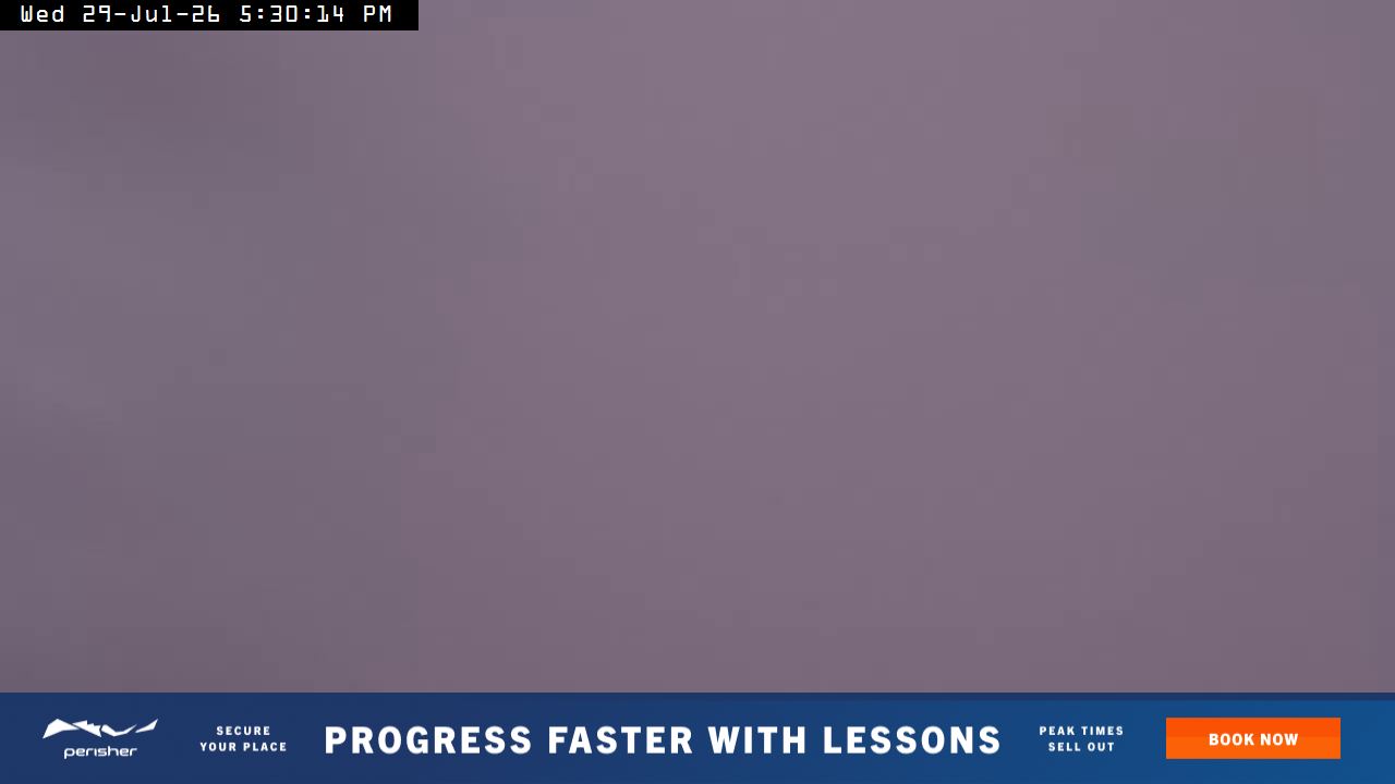 Perisher Mt Kosciuszko snow cam captured at 29 July 2026 at 5:36 pm AEST