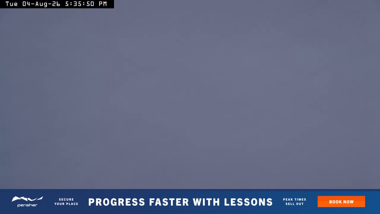 Perisher Mt Kosciuszko snow cam captured at 4 August 2026 at 5:42 pm AEST