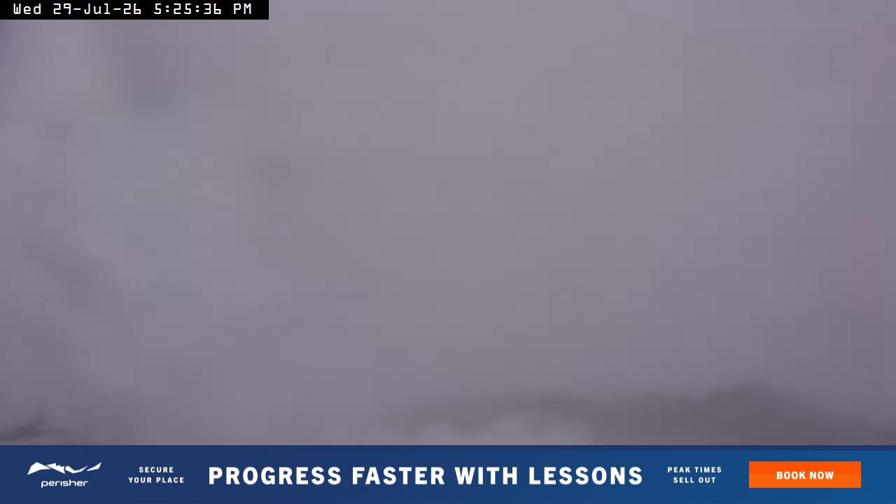 Perisher Top of Freedom snow cam captured at 29 July 2026 at 5:26 pm AEST
