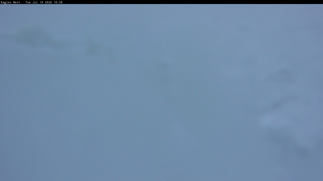 Thredbo Kosciuszko Walking Track snow cam captured at 14 July 2026 at 5:06 pm AEST