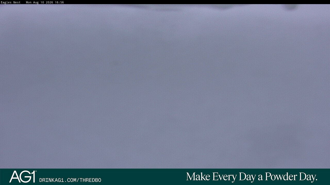 Thredbo Kosciuszko Walking Track snow cam captured at 10 August 2026 at 4:59 pm AEST