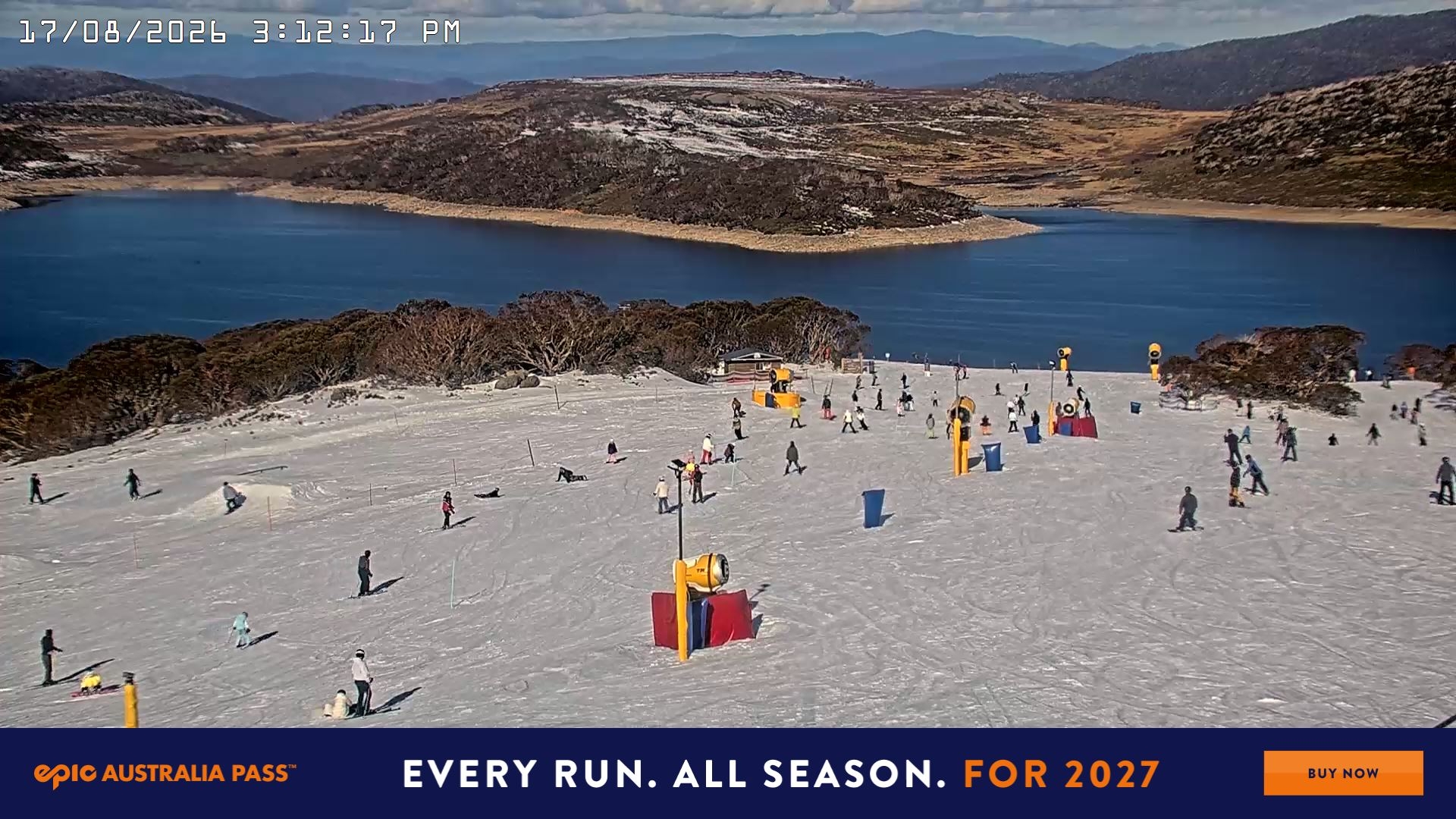 Falls Creek archive representative frame captured at 17 August 2026 at 3:21 pm AEST