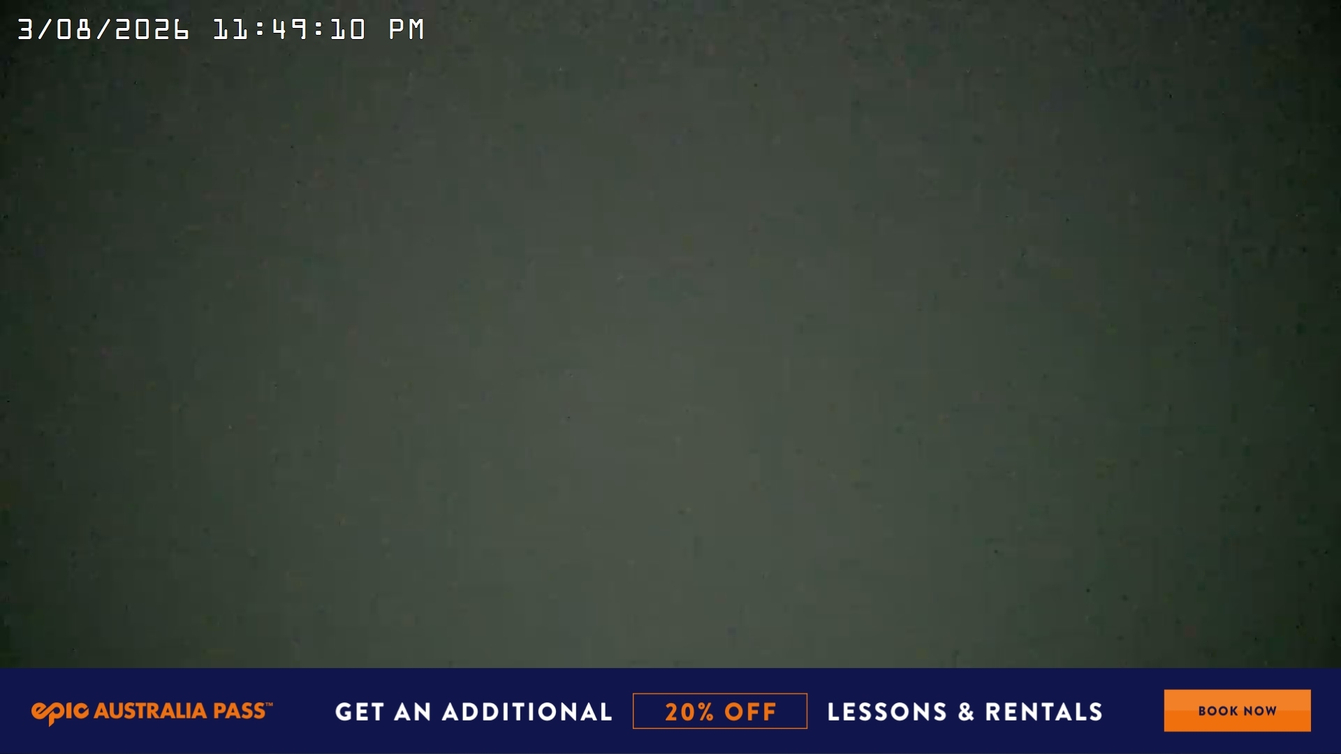 Falls Creek Village View snow cam captured at 3 August 2026 at 11:54 pm AEST