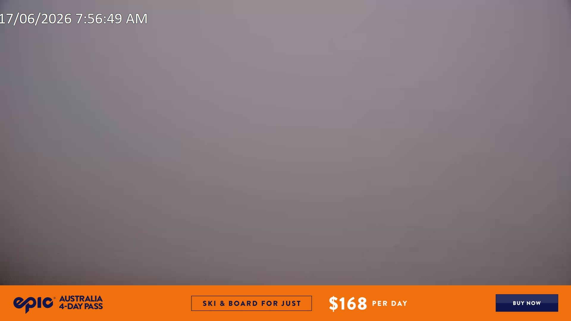 Falls Creek Scotts snow cam captured at 16 June 2026, 10:01 pm
