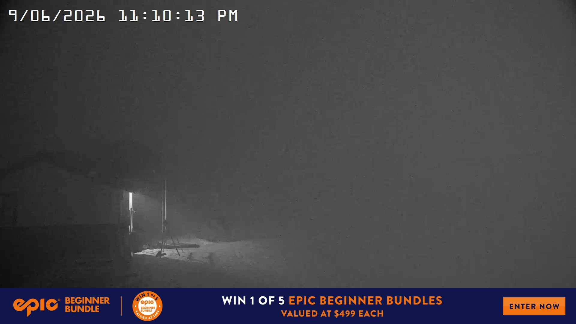 Mt Hotham Summit Trainer snow cam captured at 9 June 2026, 1:11 pm