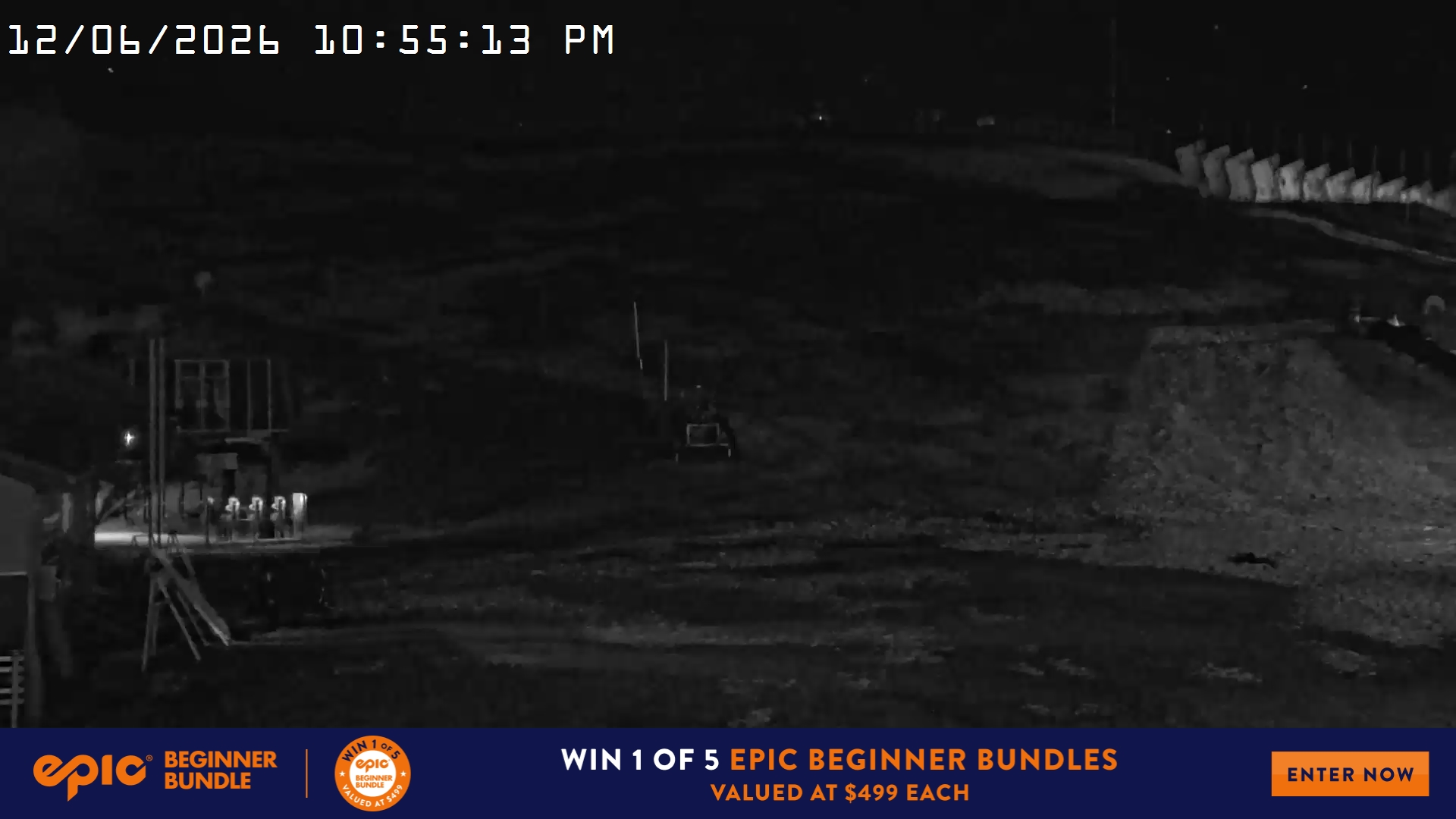 Mt Hotham Summit Trainer snow cam captured at 12 June 2026, 12:56 pm