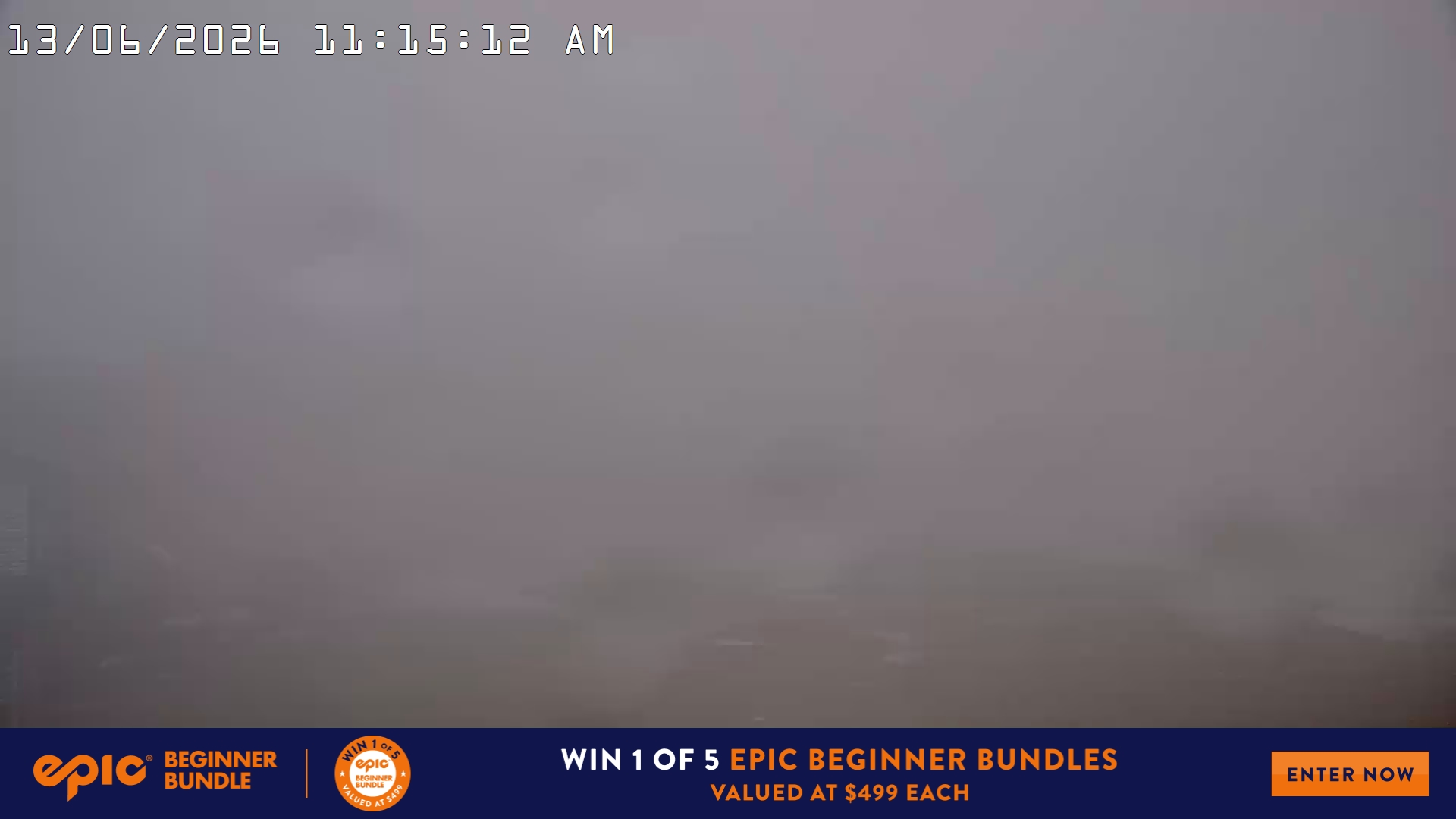 Mt Hotham Summit Trainer snow cam captured at 13 June 2026, 1:20 am