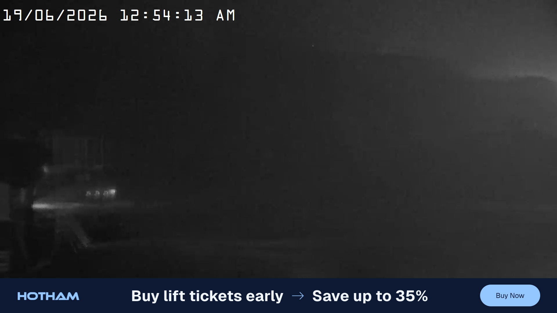 Mt Hotham Summit Trainer snow cam captured at 18 June 2026, 2:54 pm