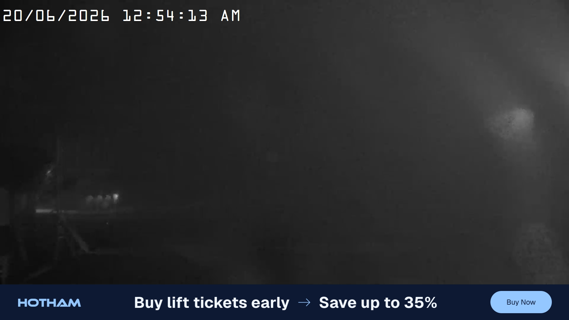 Mt Hotham Summit Trainer snow cam captured at 19 June 2026, 2:54 pm