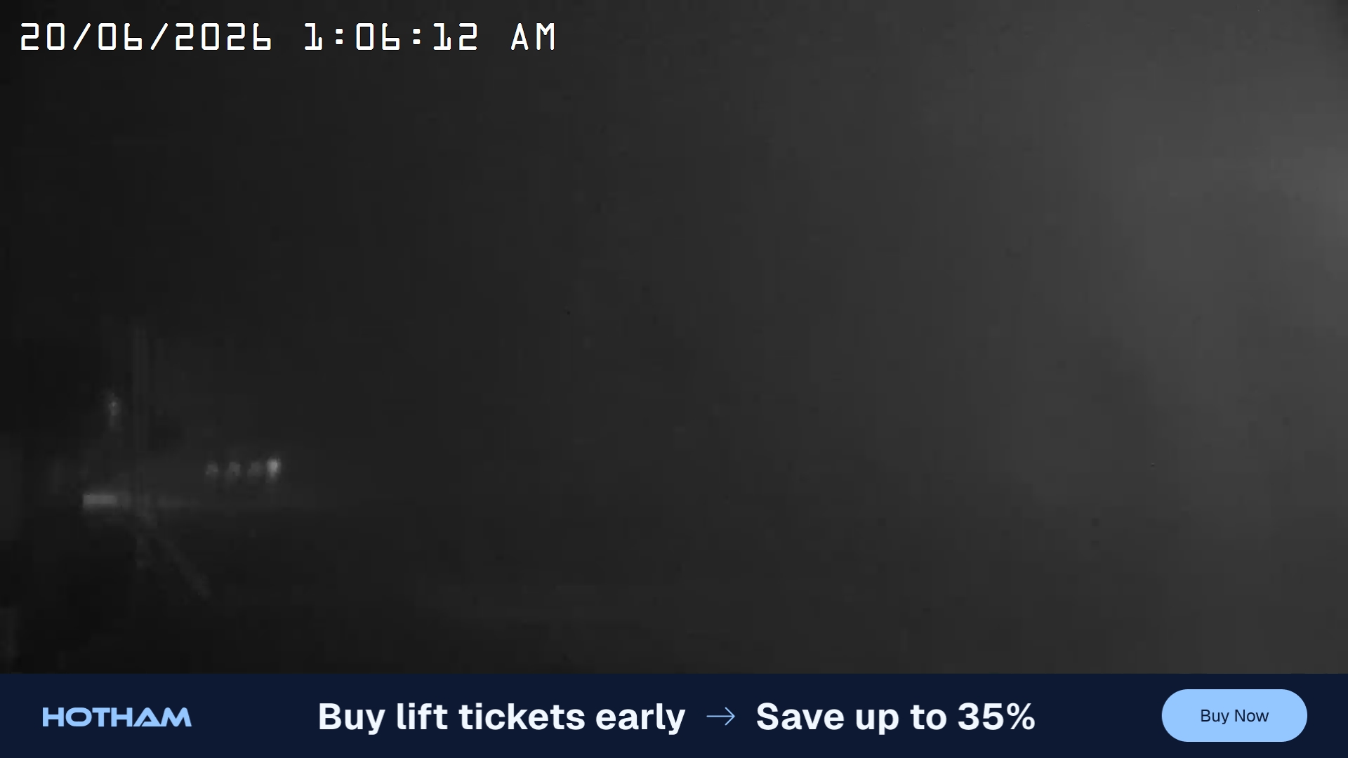 Mt Hotham Summit Trainer snow cam captured at 19 June 2026, 3:06 pm
