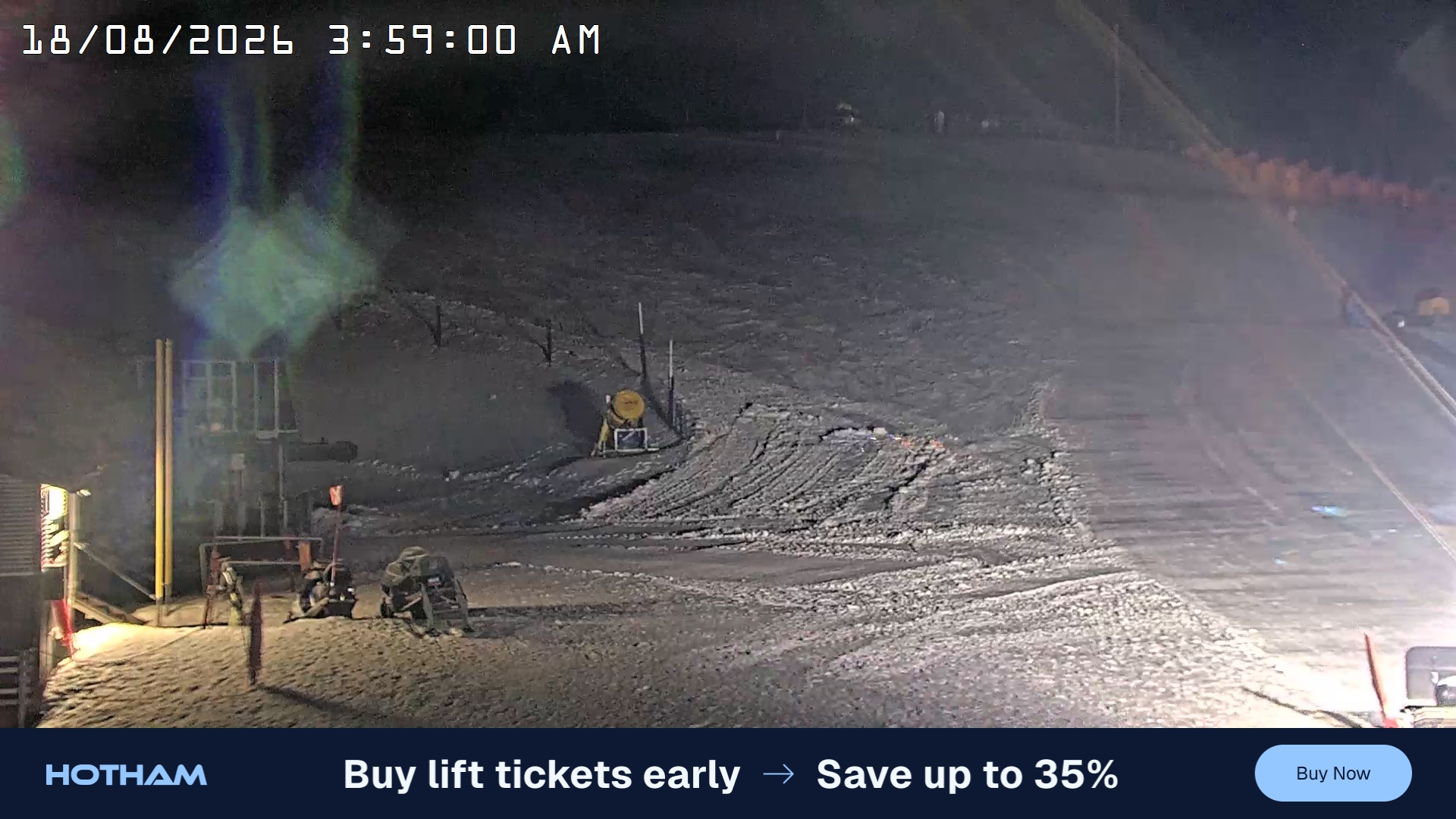 Mt Hotham latest representative frame captured at 18 August 2026 at 3:59 am AEST