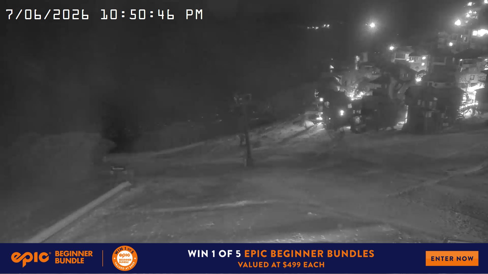 Mt Hotham Hotham Heights snow cam captured at 7 June 2026, 1:05 pm