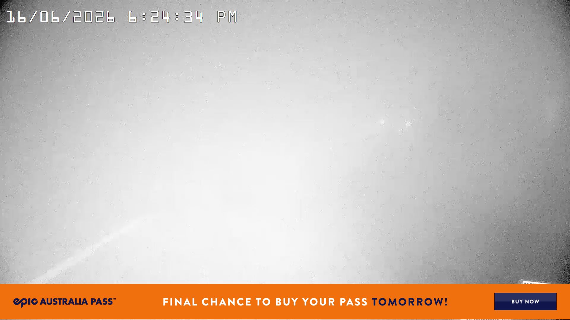Mt Hotham Hotham Heights snow cam captured at 16 June 2026, 8:24 am
