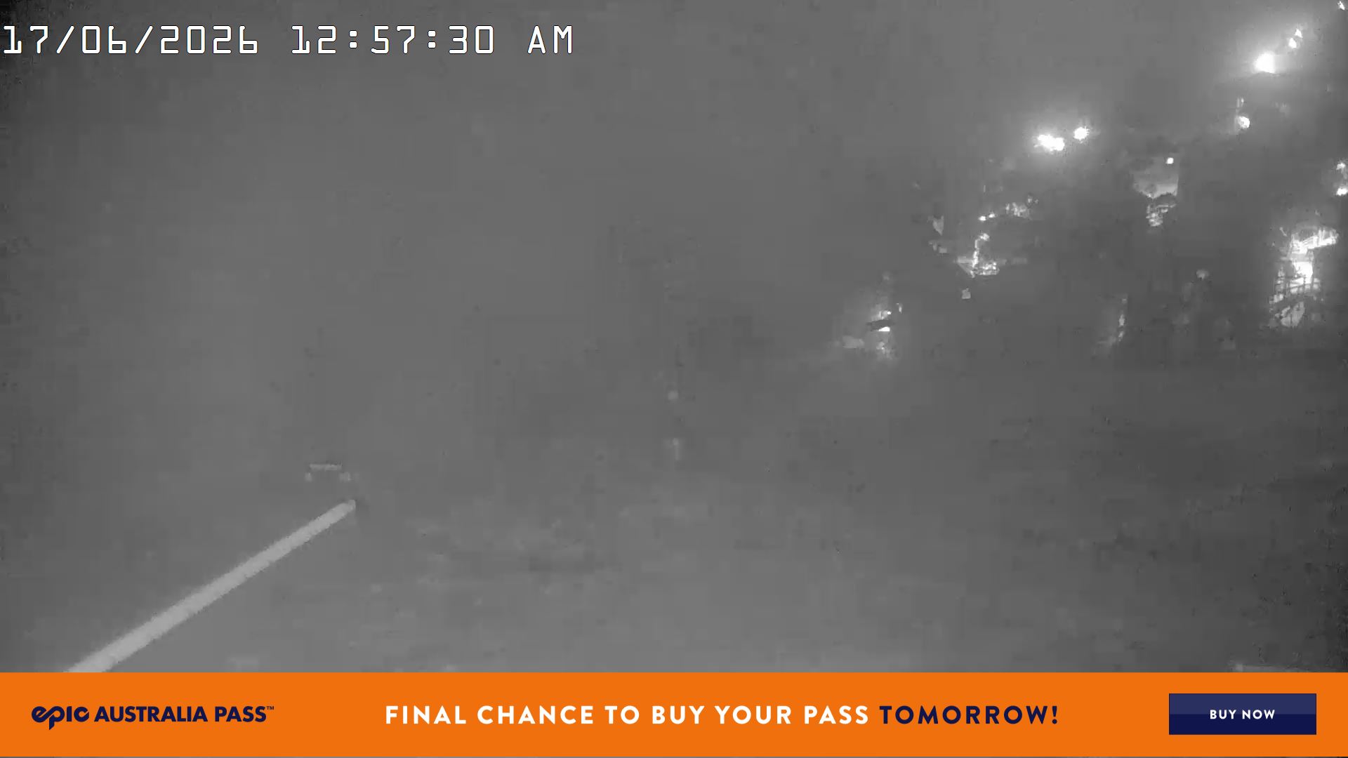Mt Hotham Hotham Heights snow cam captured at 16 June 2026, 3:00 pm