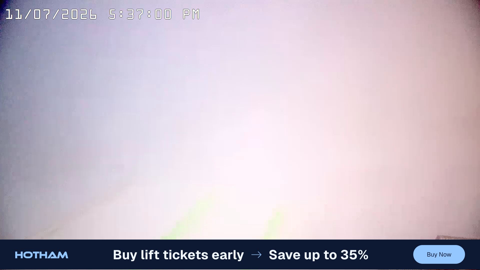 Mt Hotham Hotham Heights snow cam captured at 11 July 2026 at 5:47 pm AEST