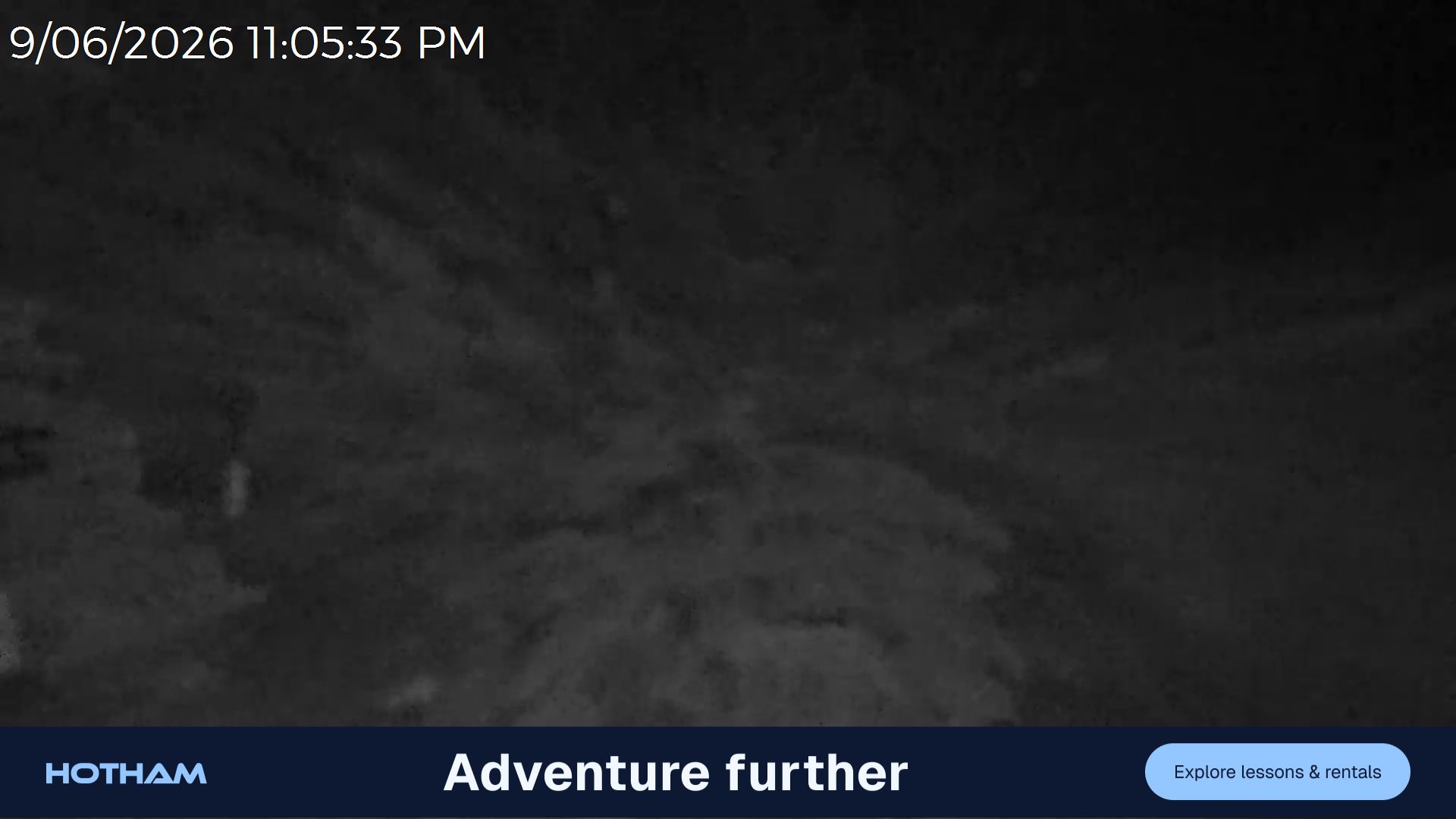 Mt Hotham Snake Gully snow cam captured at 9 June 2026, 1:06 pm