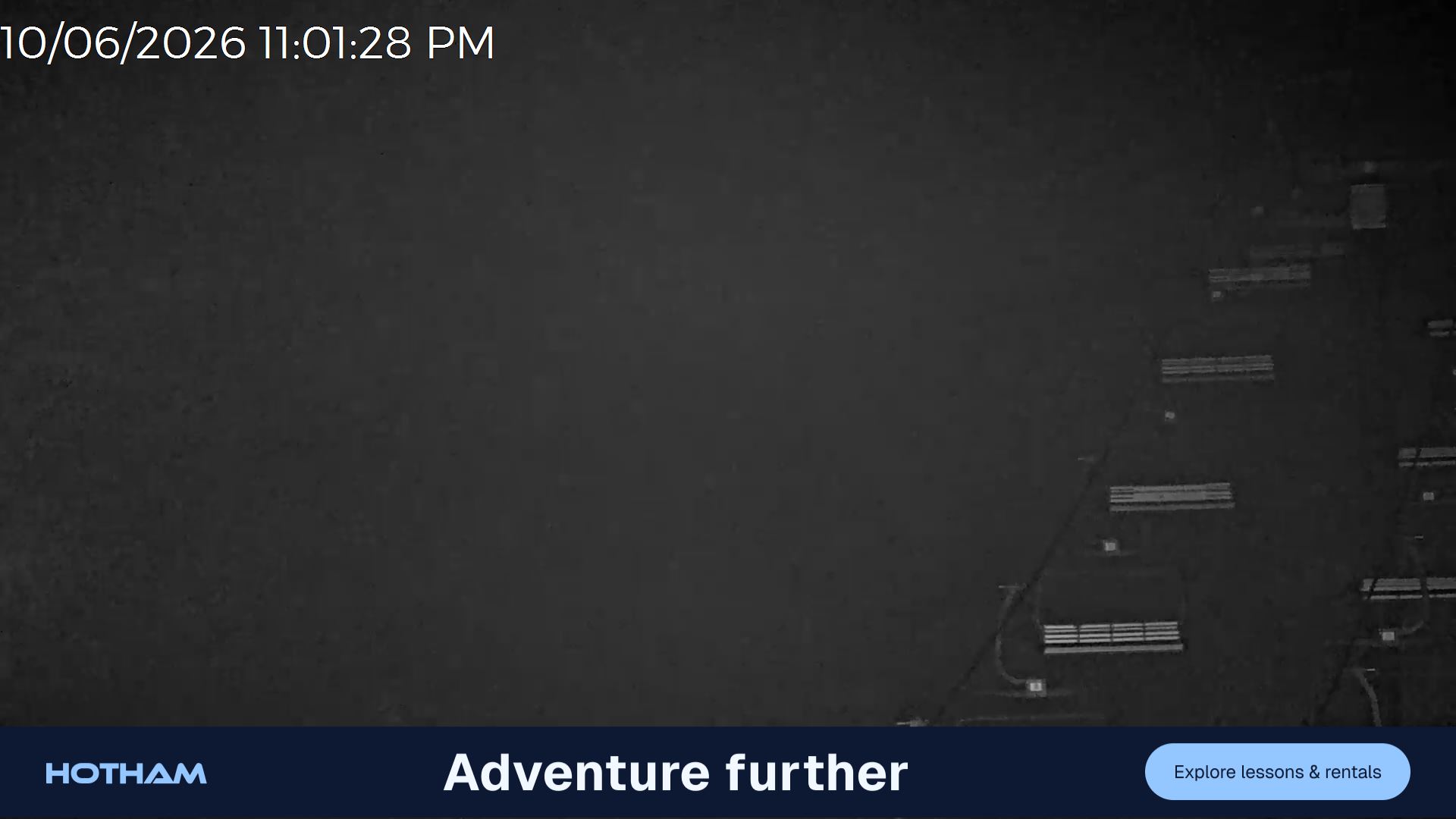 Mt Hotham Snake Gully snow cam captured at 10 June 2026, 1:02 pm