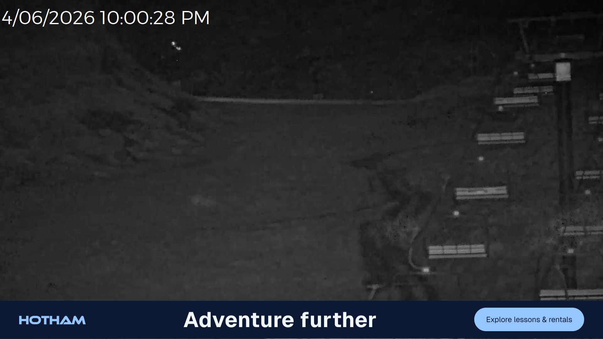 Mt Hotham Snake Gully snow cam captured at 14 June 2026, 12:01 pm