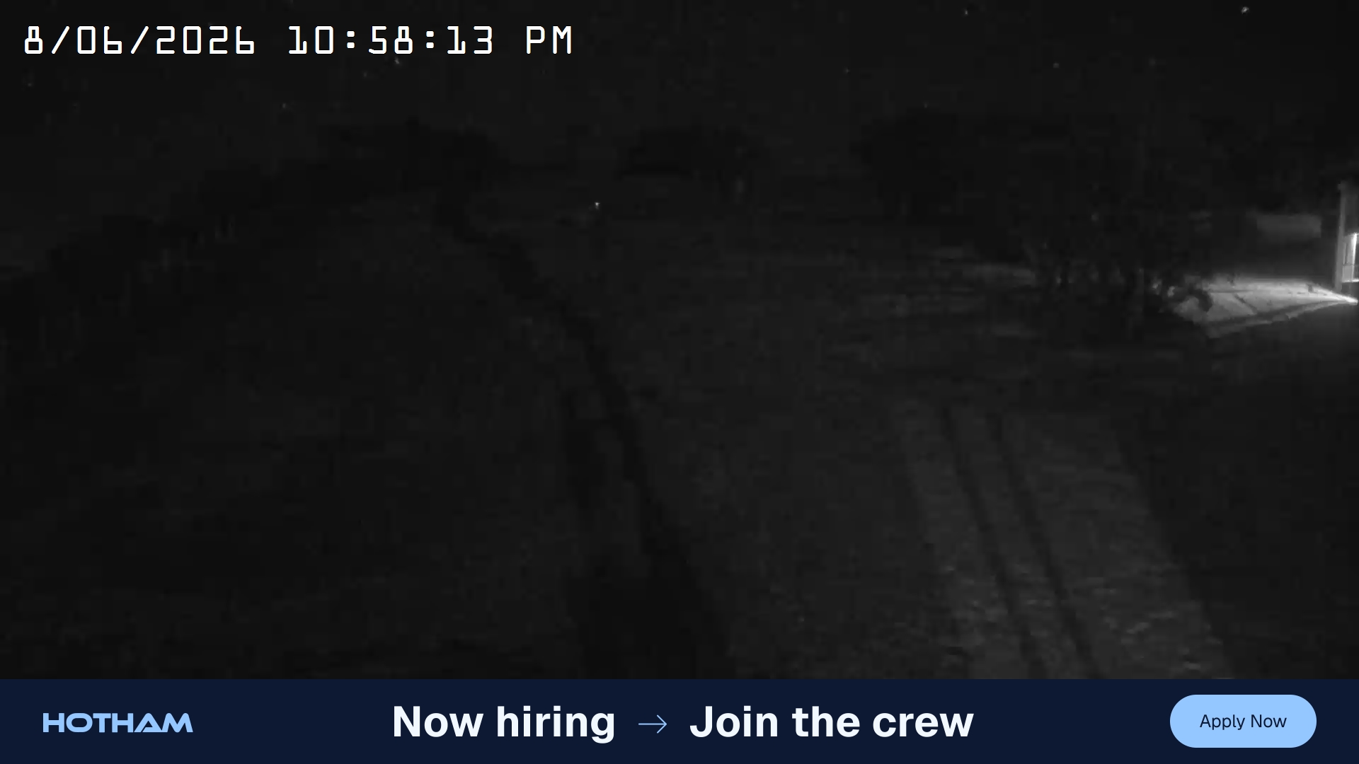 Mt Hotham Big D snow cam captured at 8 June 2026, 12:59 pm