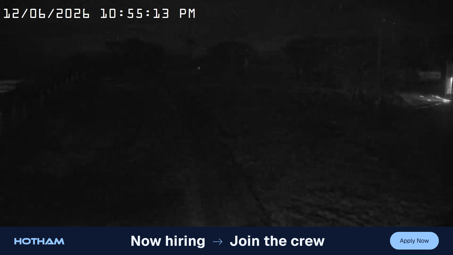 Mt Hotham Big D snow cam captured at 12 June 2026, 12:56 pm