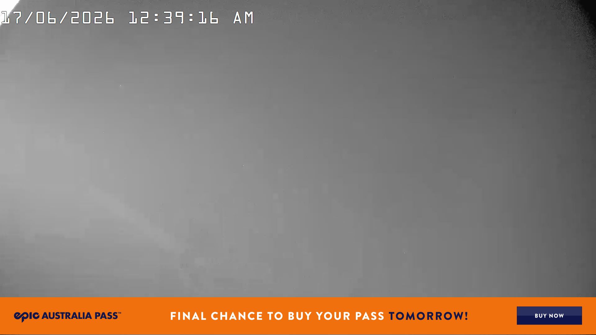 Mt Hotham Pup's and Sun Run snow cam captured at 16 June 2026, 2:42 pm