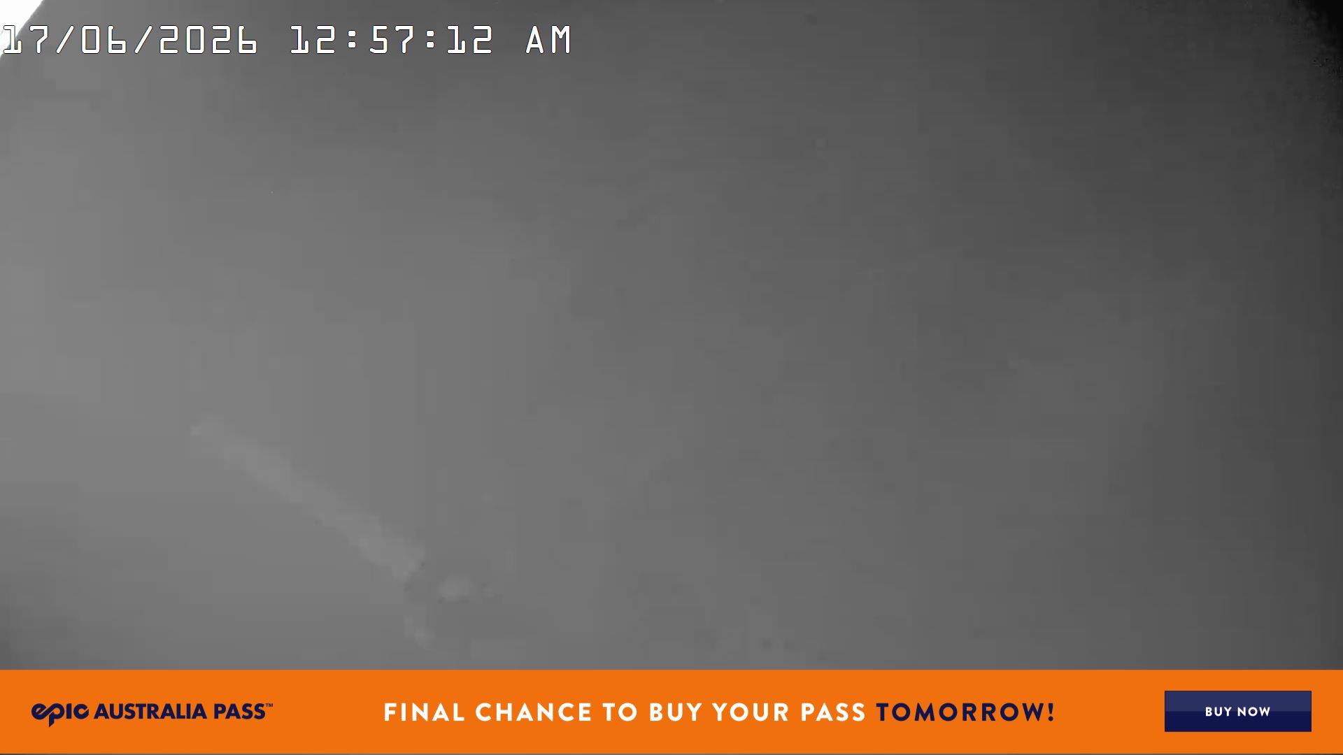 Mt Hotham Pup's and Sun Run snow cam captured at 16 June 2026, 3:00 pm