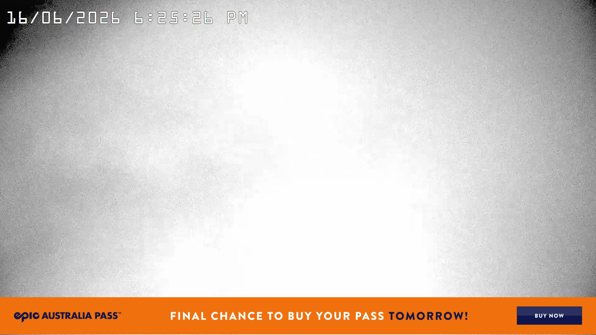 Mt Hotham Golden Point snow cam captured at 16 June 2026, 8:30 am