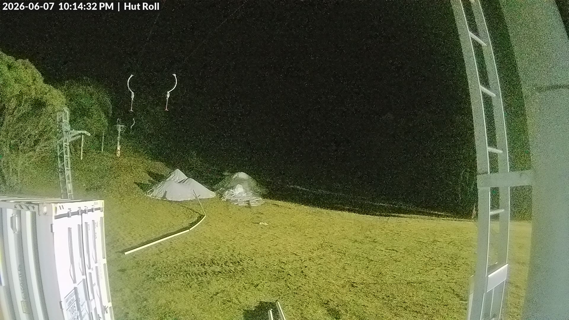 Mt Baw Baw Hut Roll snow cam captured at 7 June 2026, 12:17 pm