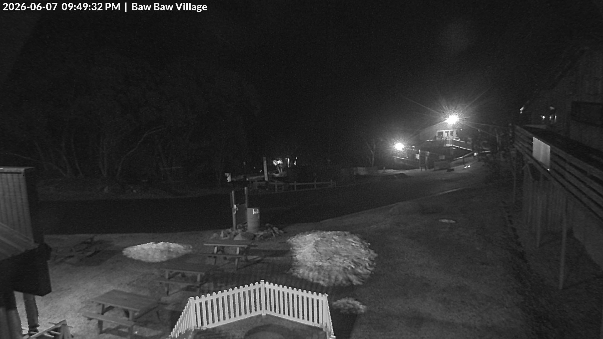Mt Baw Baw Baw Baw Village snow cam captured at 7 June 2026, 11:53 am
