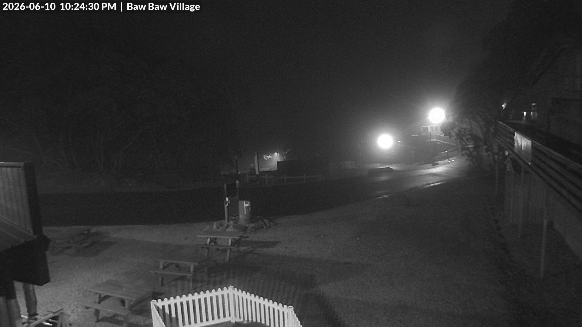 Mt Baw Baw Baw Baw Village snow cam captured at 10 June 2026, 12:26 pm