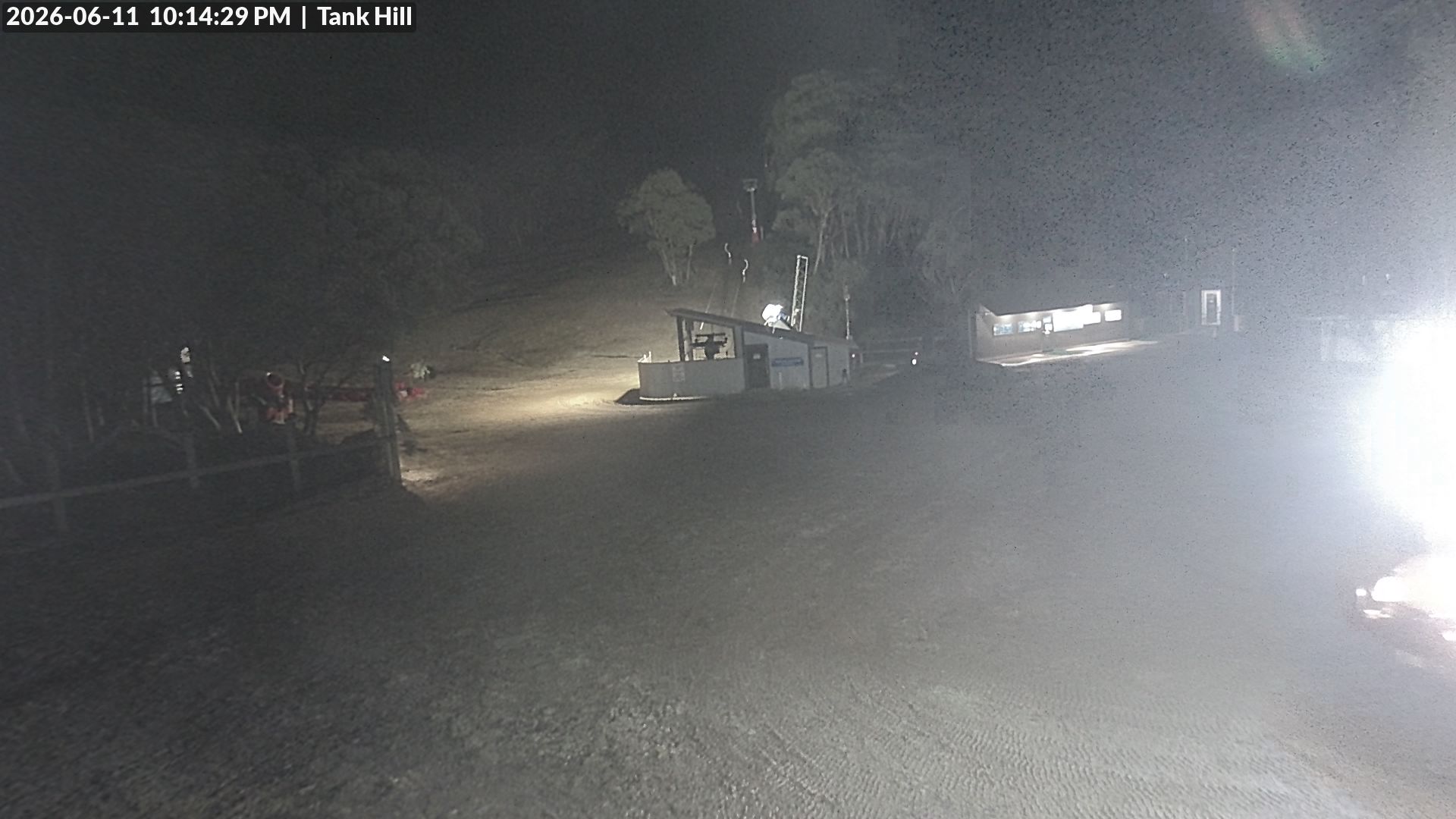 Mt Baw Baw Tank Hill snow cam captured at 11 June 2026, 12:15 pm