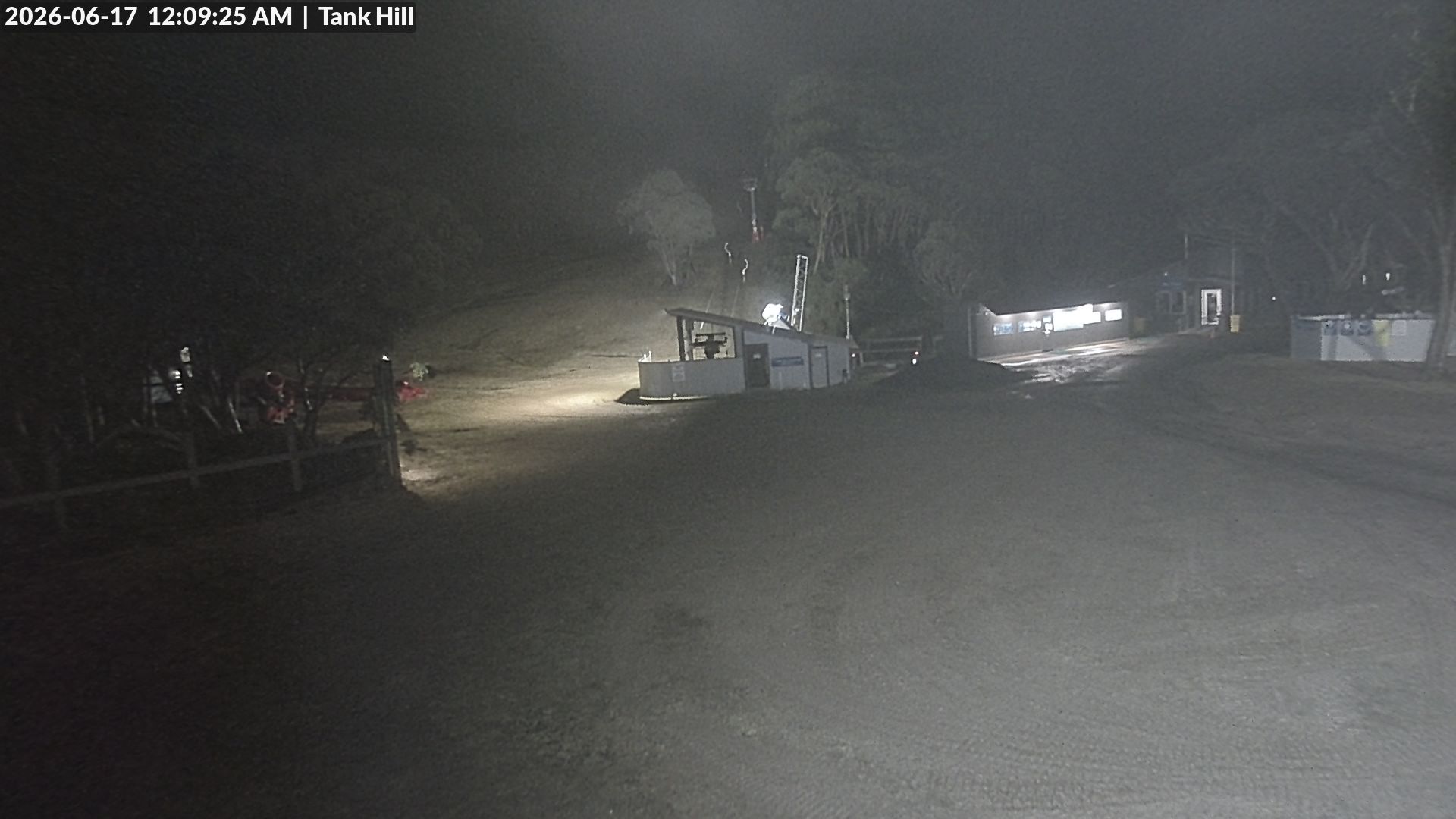 Mt Baw Baw Tank Hill snow cam captured at 16 June 2026, 2:09 pm