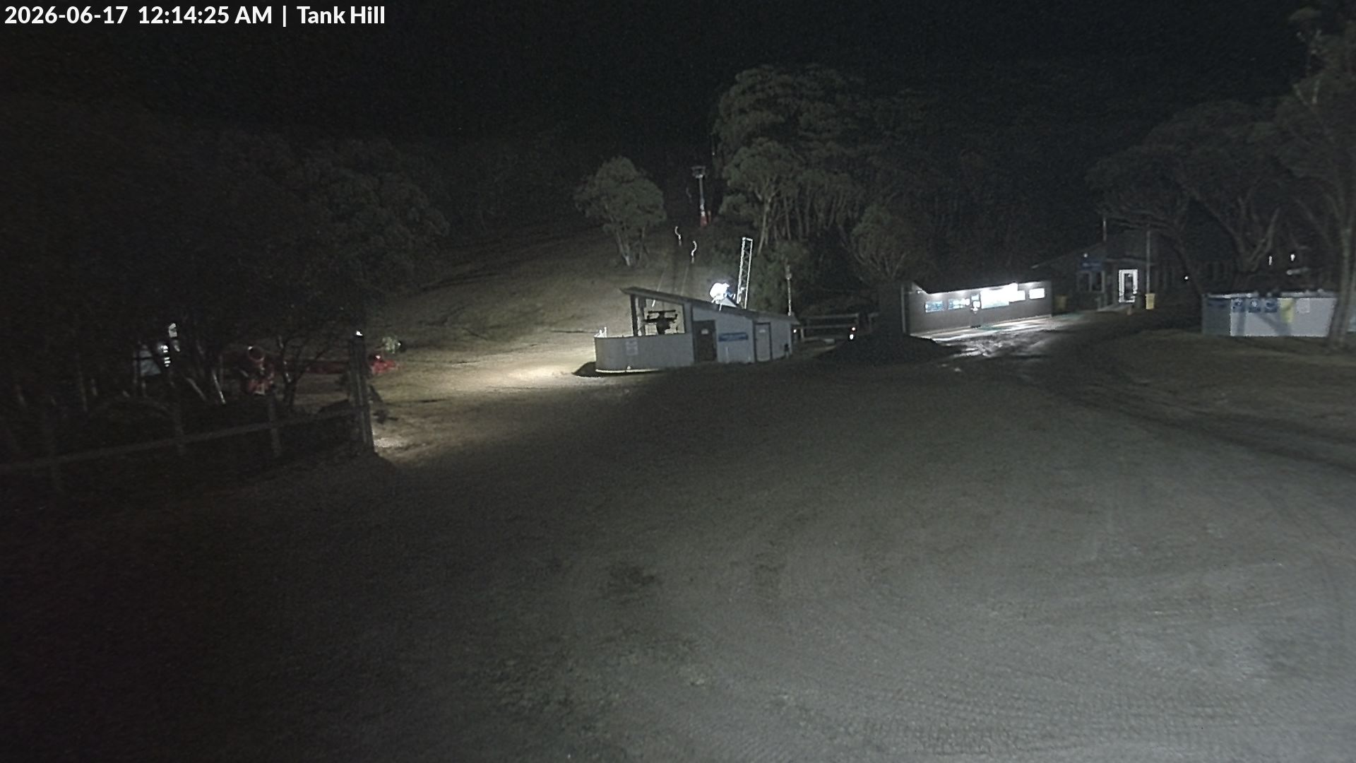 Mt Baw Baw Tank Hill snow cam captured at 16 June 2026, 2:15 pm