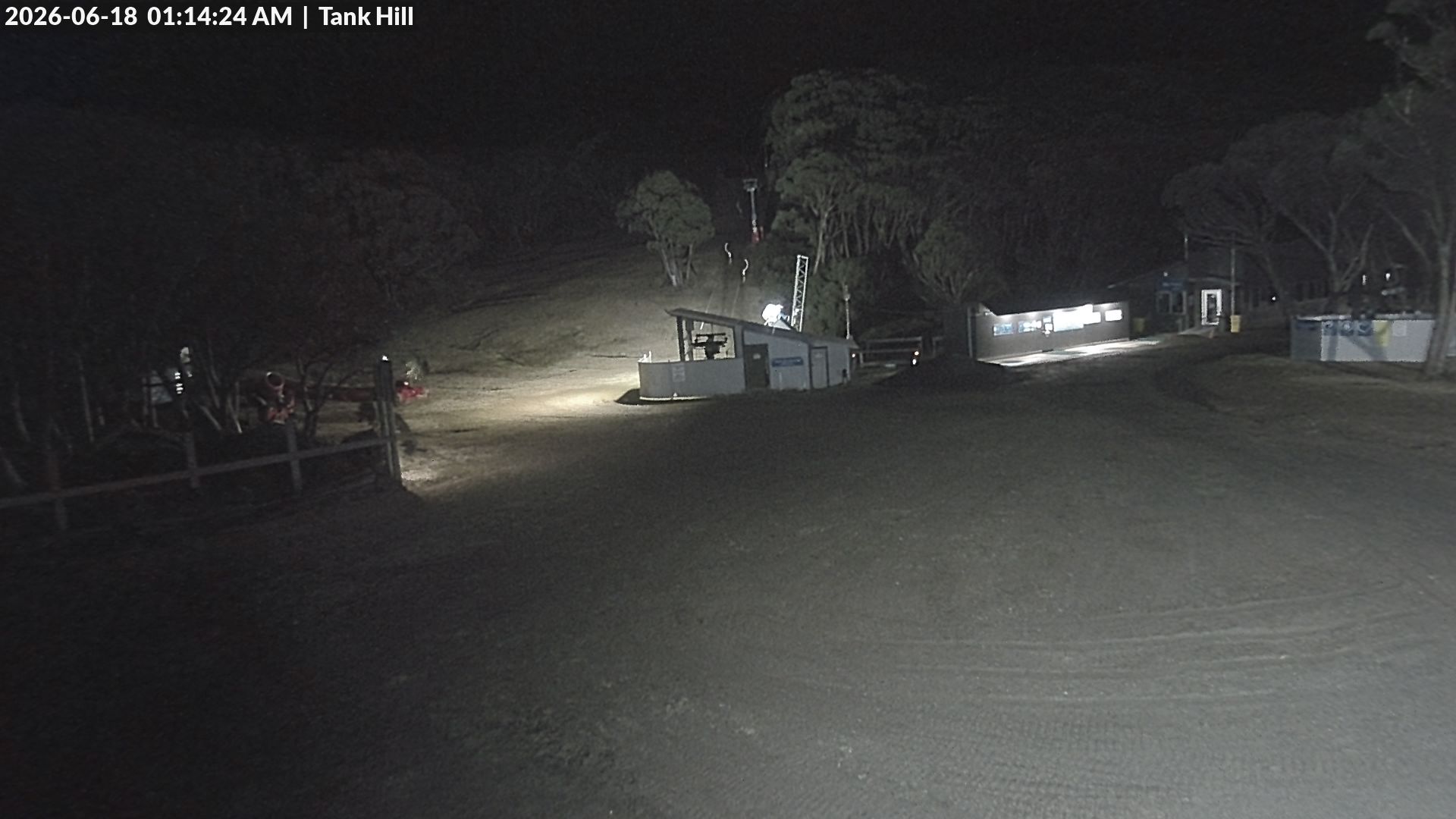 Mt Baw Baw Tank Hill snow cam captured at 17 June 2026, 3:15 pm