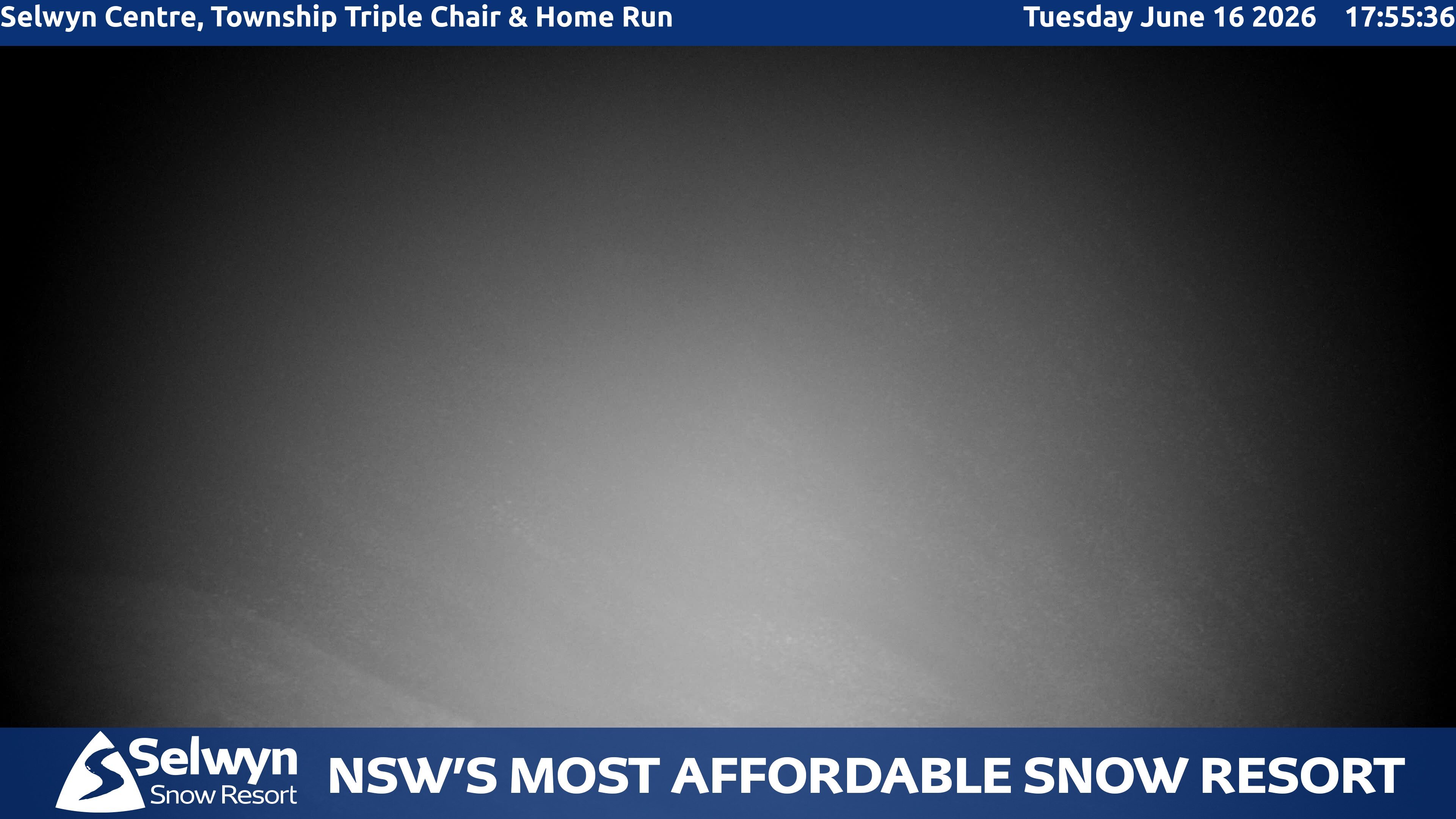 Selwyn Snow Resort Selwyn Centre, Township Triple Chair and Home Run webcam frame