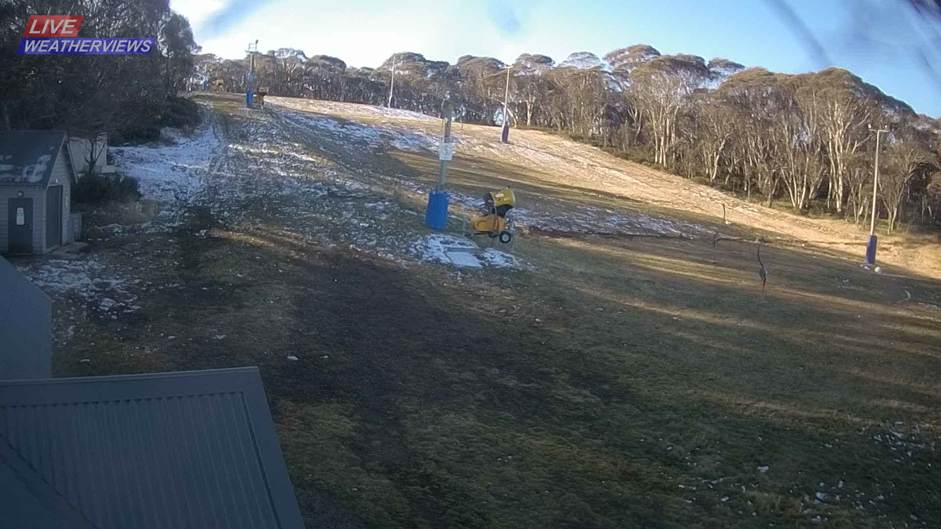 Dinner Plain Cobungra Platter snow cam captured at 7 June 2026, 5:21 am