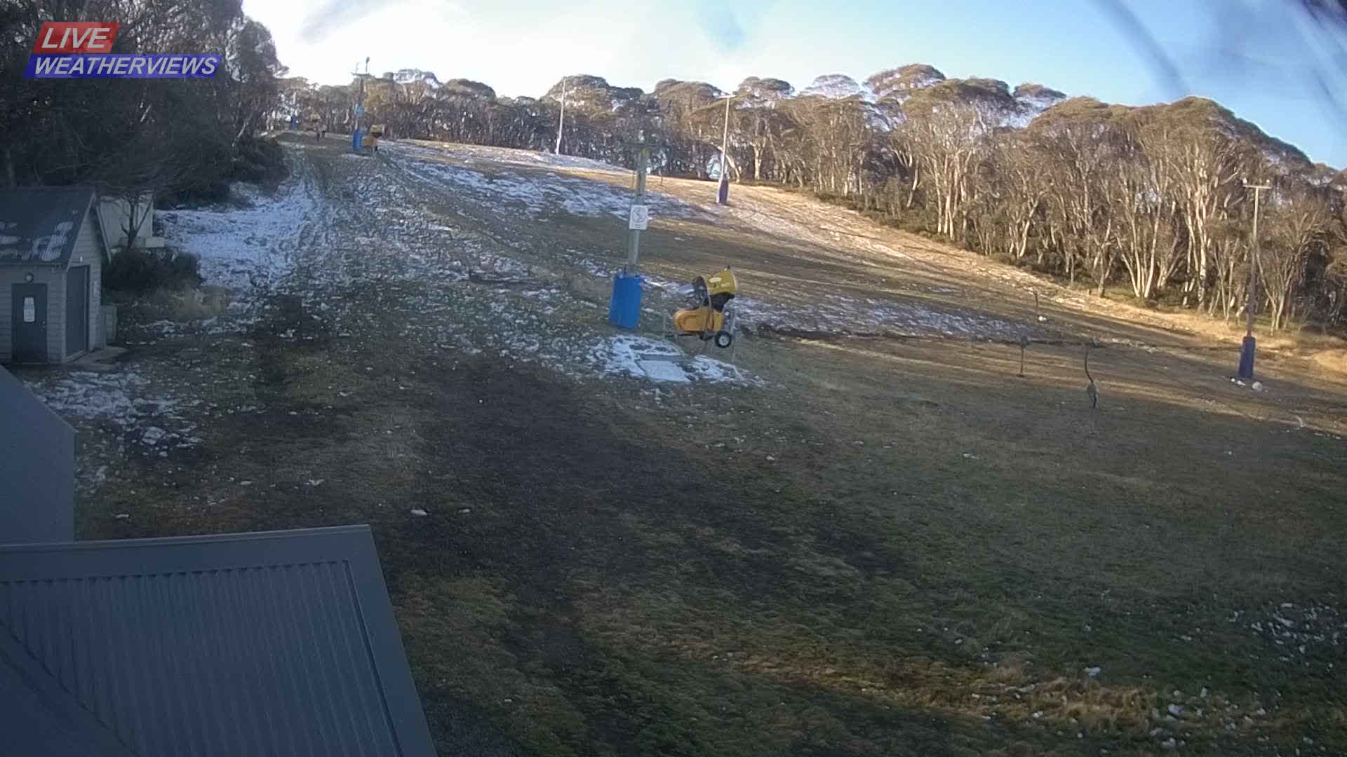 Dinner Plain Cobungra Platter snow cam captured at 7 June 2026, 5:36 am