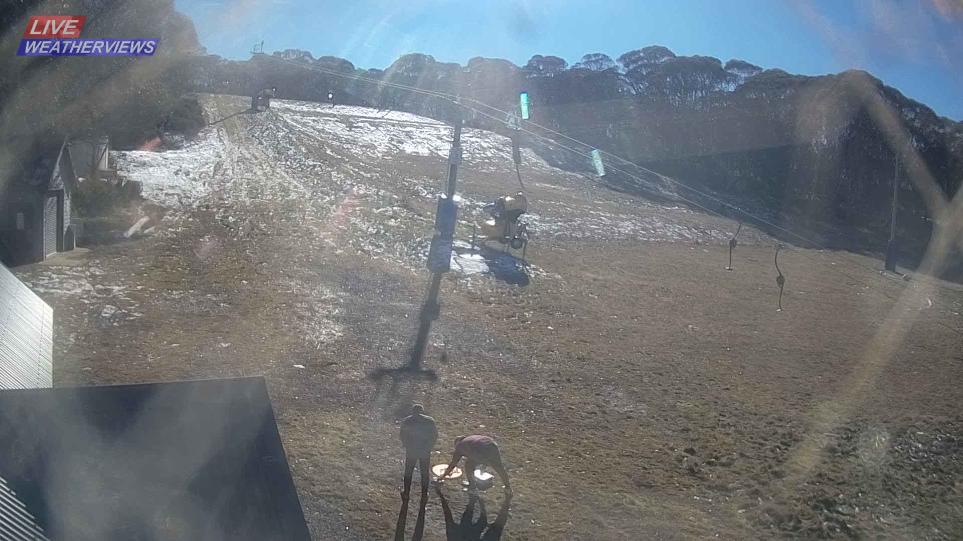 Dinner Plain Cobungra Platter snow cam captured at 8 June 2026, 12:36 am