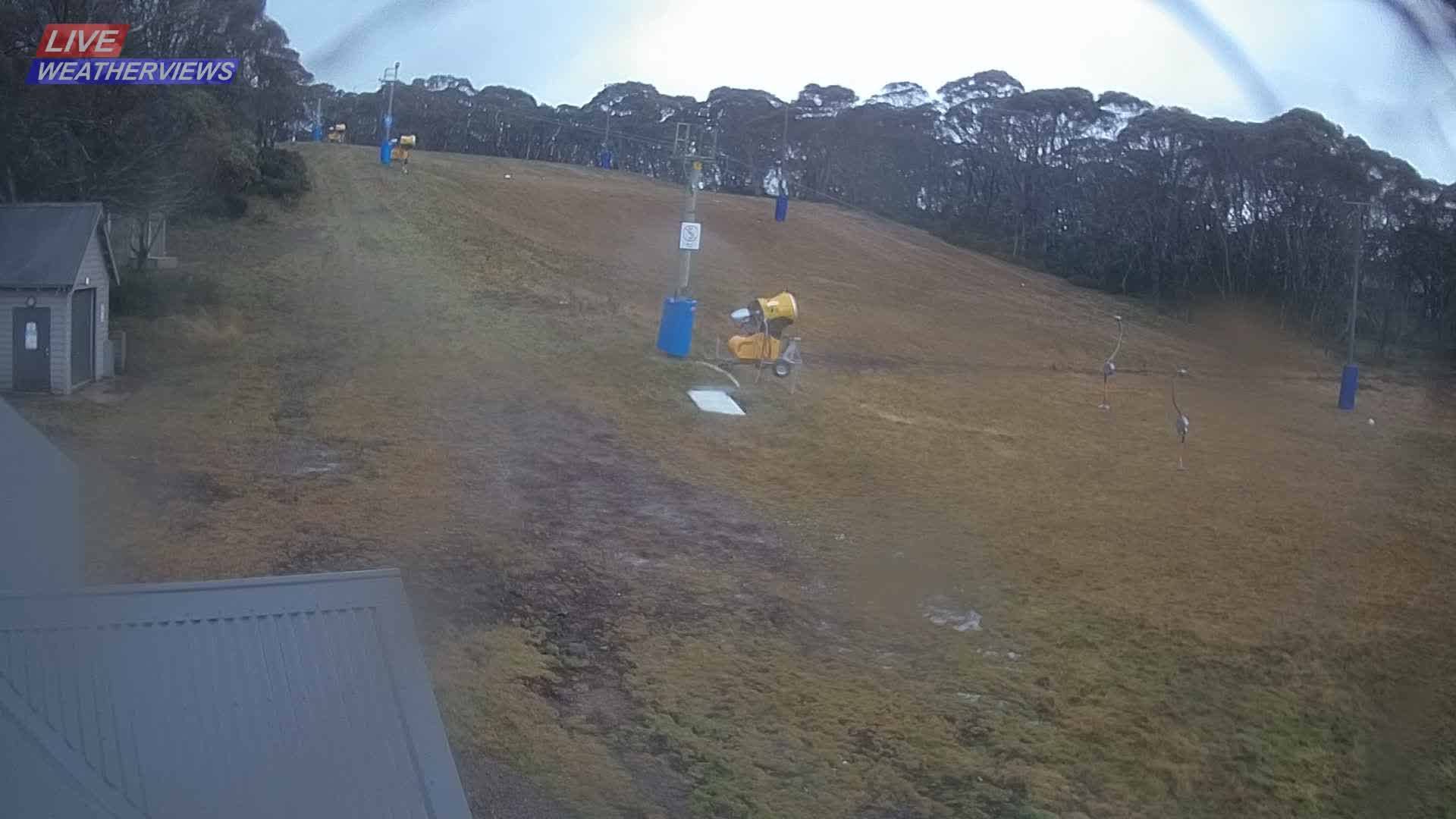 Dinner Plain Cobungra Platter snow cam captured at 9 June 2026, 10:23 pm