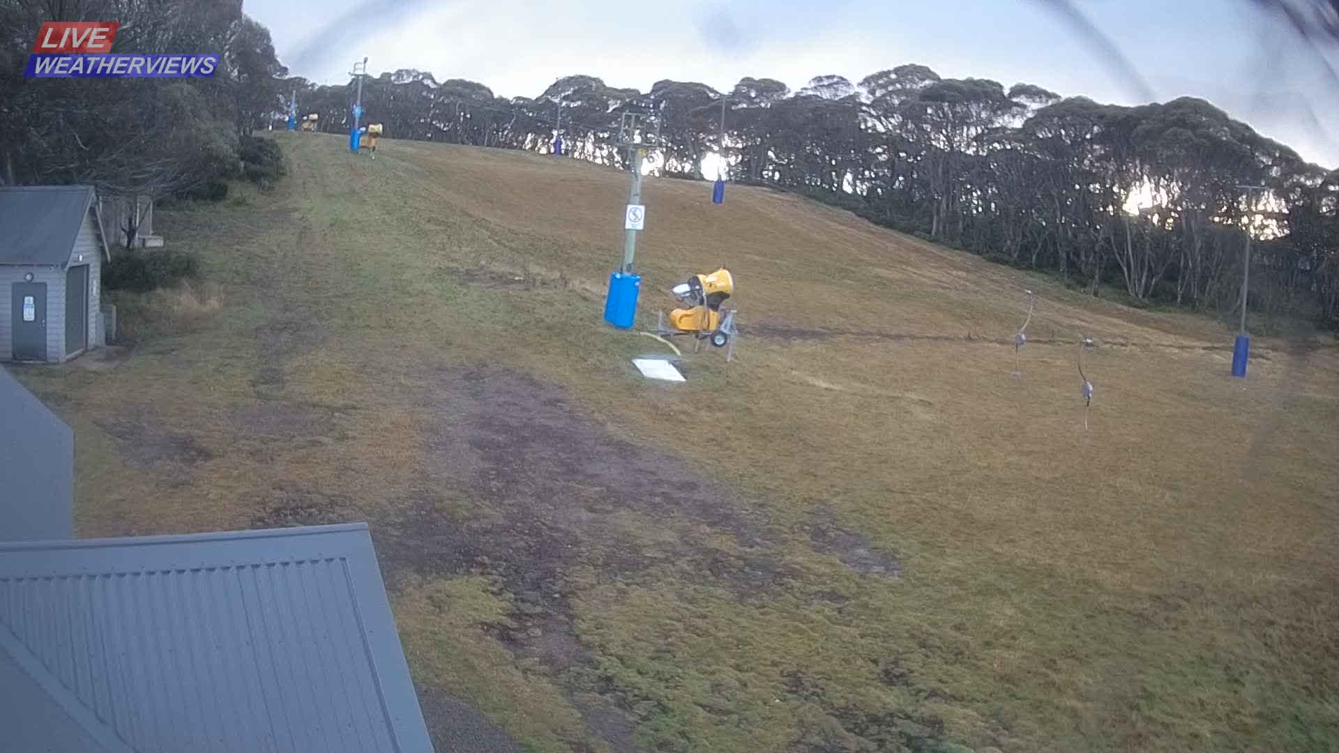 Dinner Plain Cobungra Platter snow cam captured at 10 June 2026, 10:14 pm