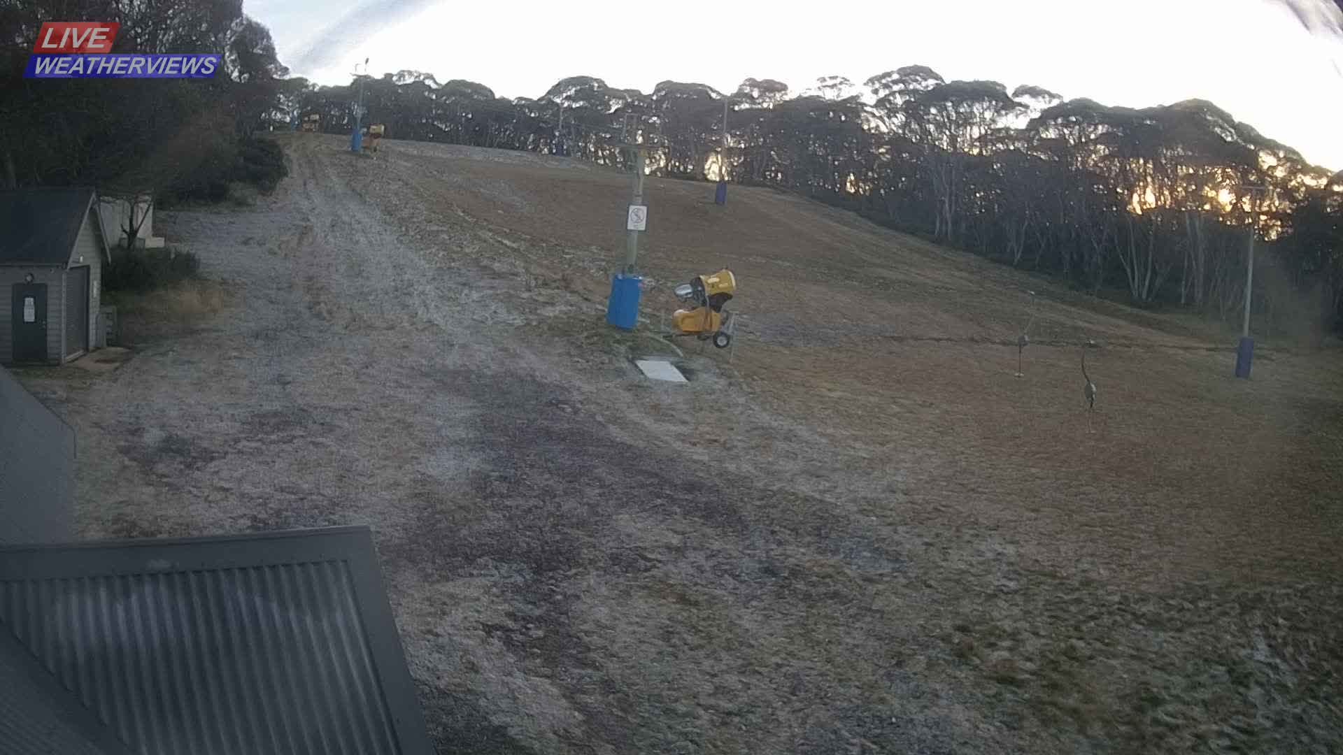 Dinner Plain Cobungra Platter snow cam captured at 11 June 2026, 10:02 pm