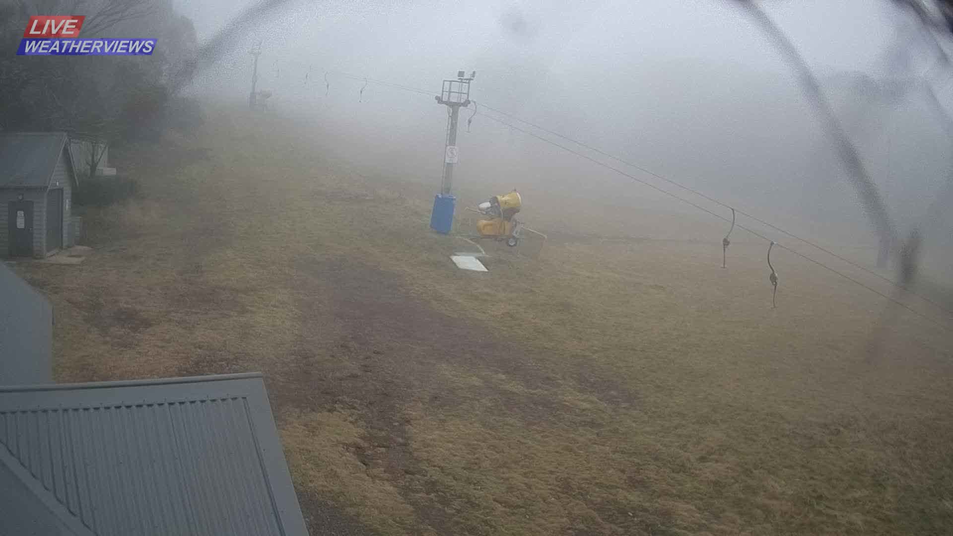Dinner Plain Cobungra Platter snow cam captured at 12 June 2026, 10:02 pm