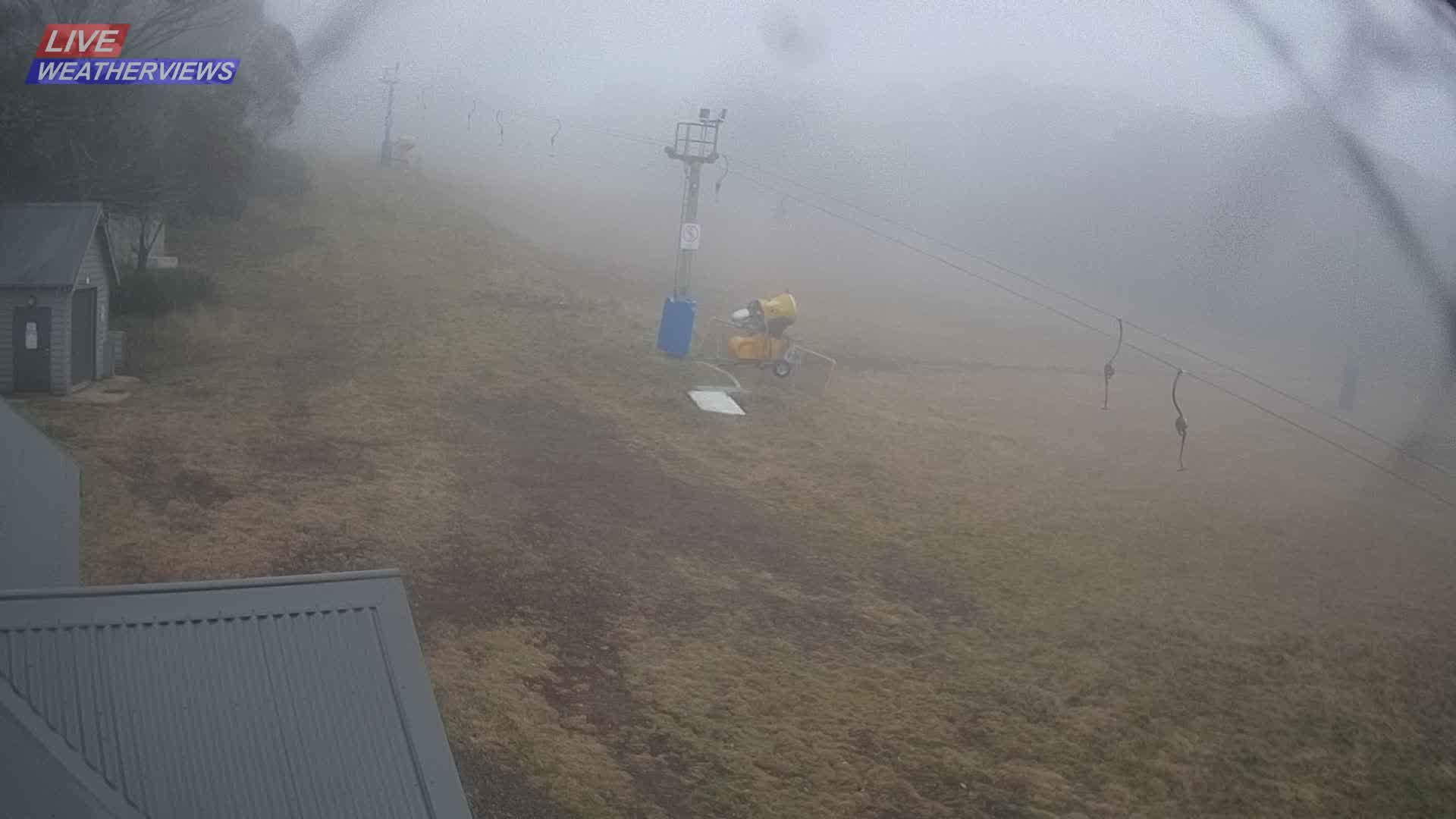 Dinner Plain Cobungra Platter snow cam captured at 12 June 2026, 11:02 pm