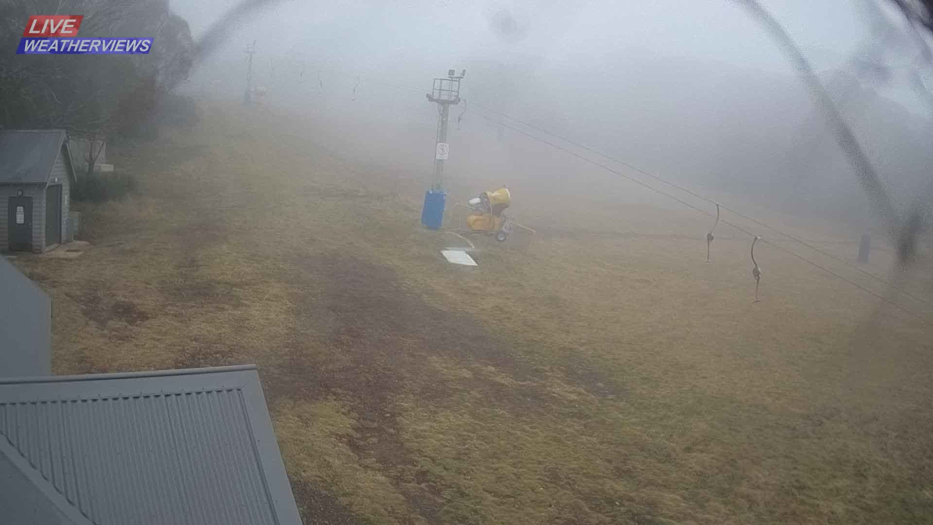 Dinner Plain Cobungra Platter snow cam captured at 12 June 2026, 11:14 pm