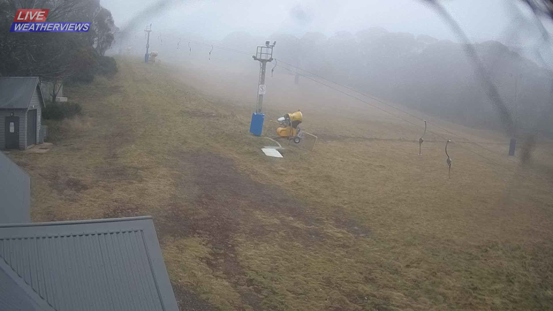 Dinner Plain Cobungra Platter snow cam captured at 12 June 2026, 11:38 pm